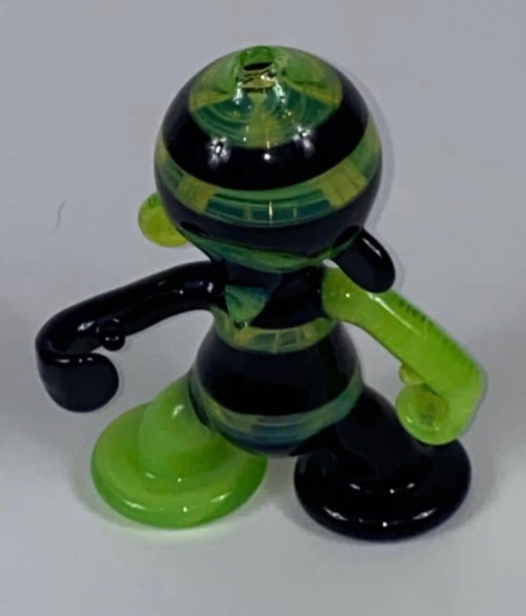 Iceman Black and Neon Munny