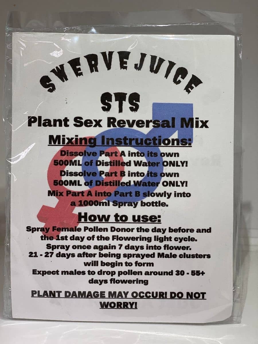 Swerve Juice"Plant Sex Reversal Mix"