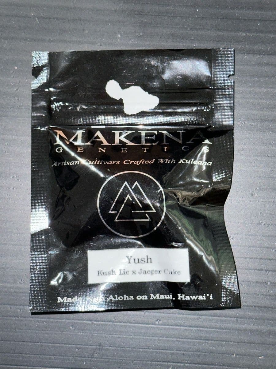 Makena Yush Kush Lie x Jaeger cake