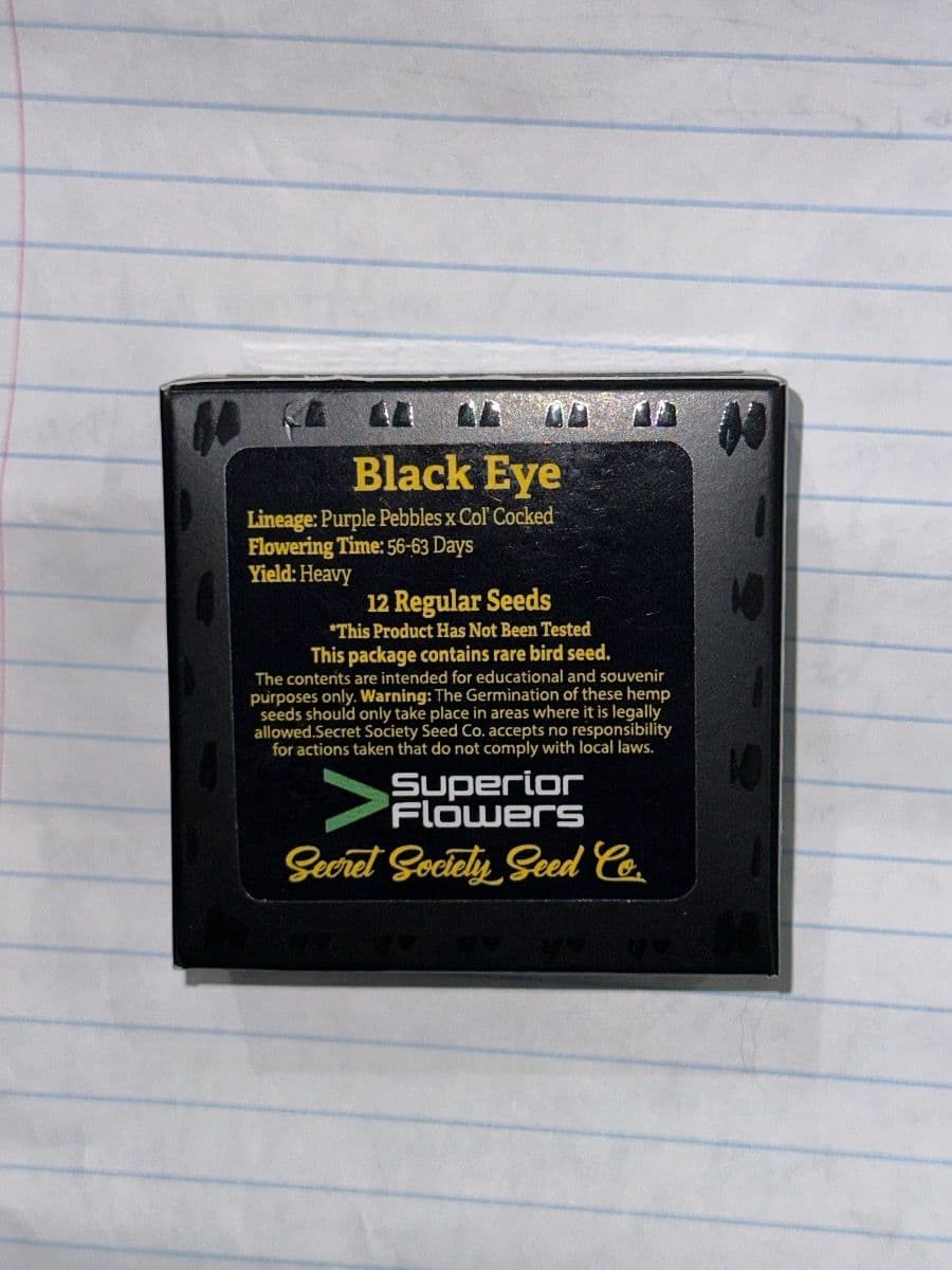 Secret Society Black Eye